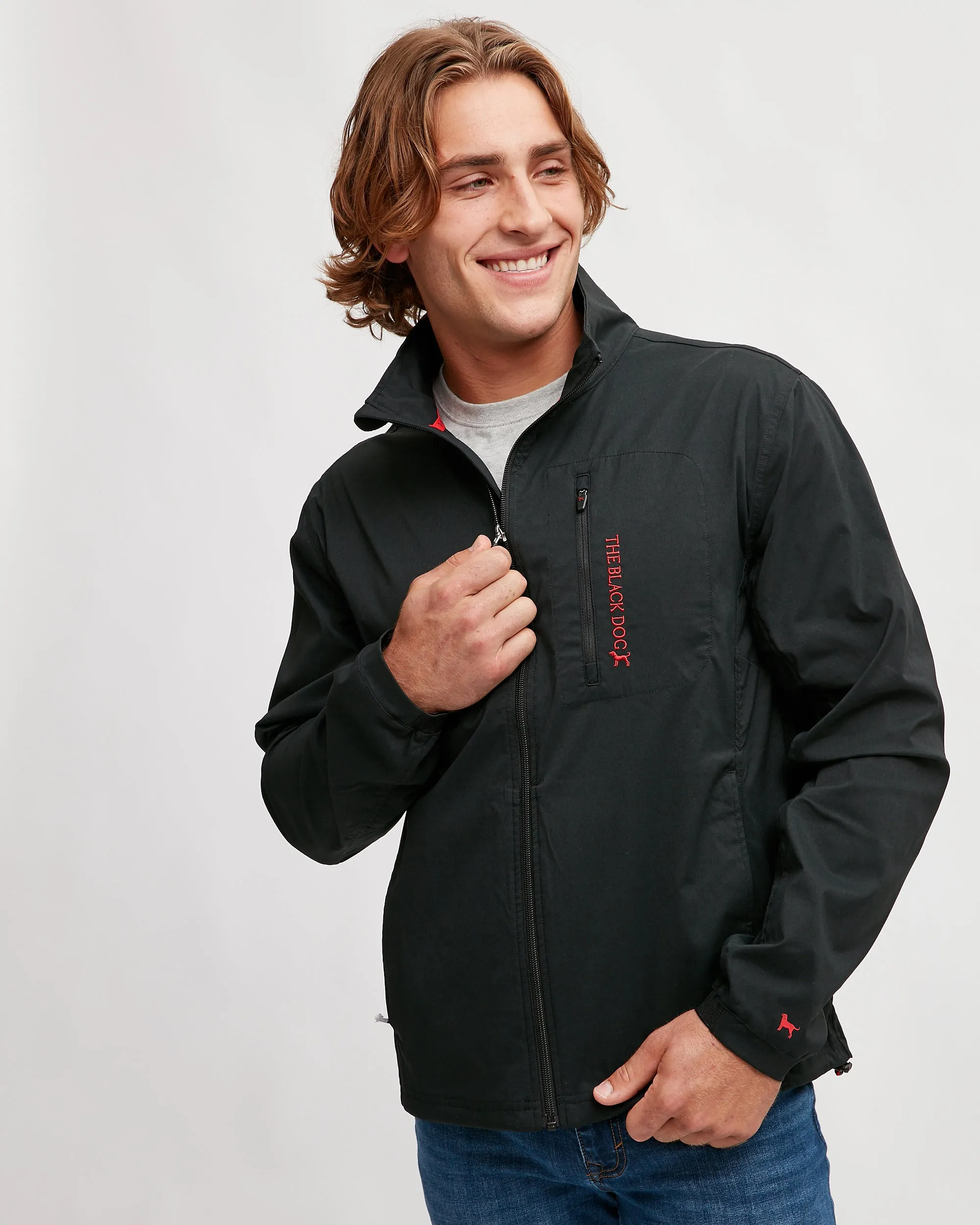 Mens Steel Full Zip Jacket