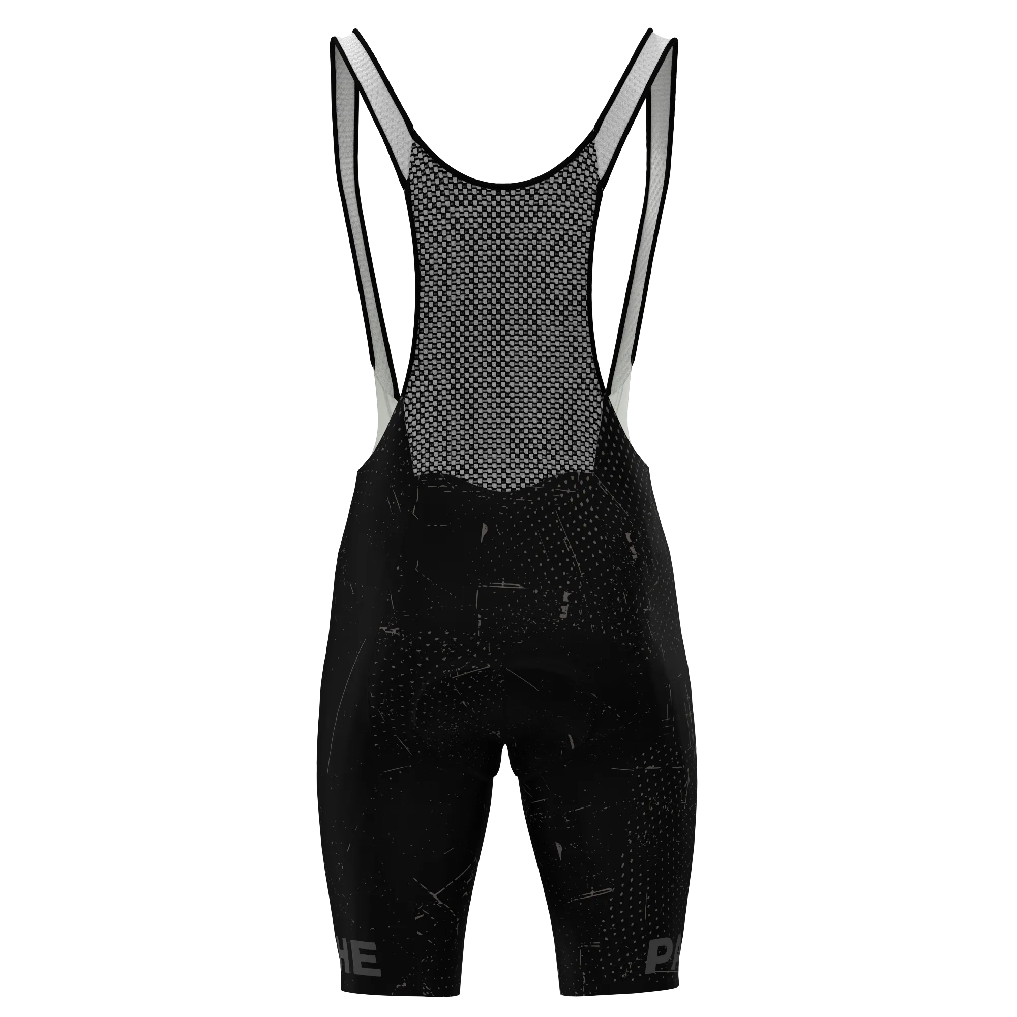 Men's WT 2ND SKIN Bib Short - Black Grunge