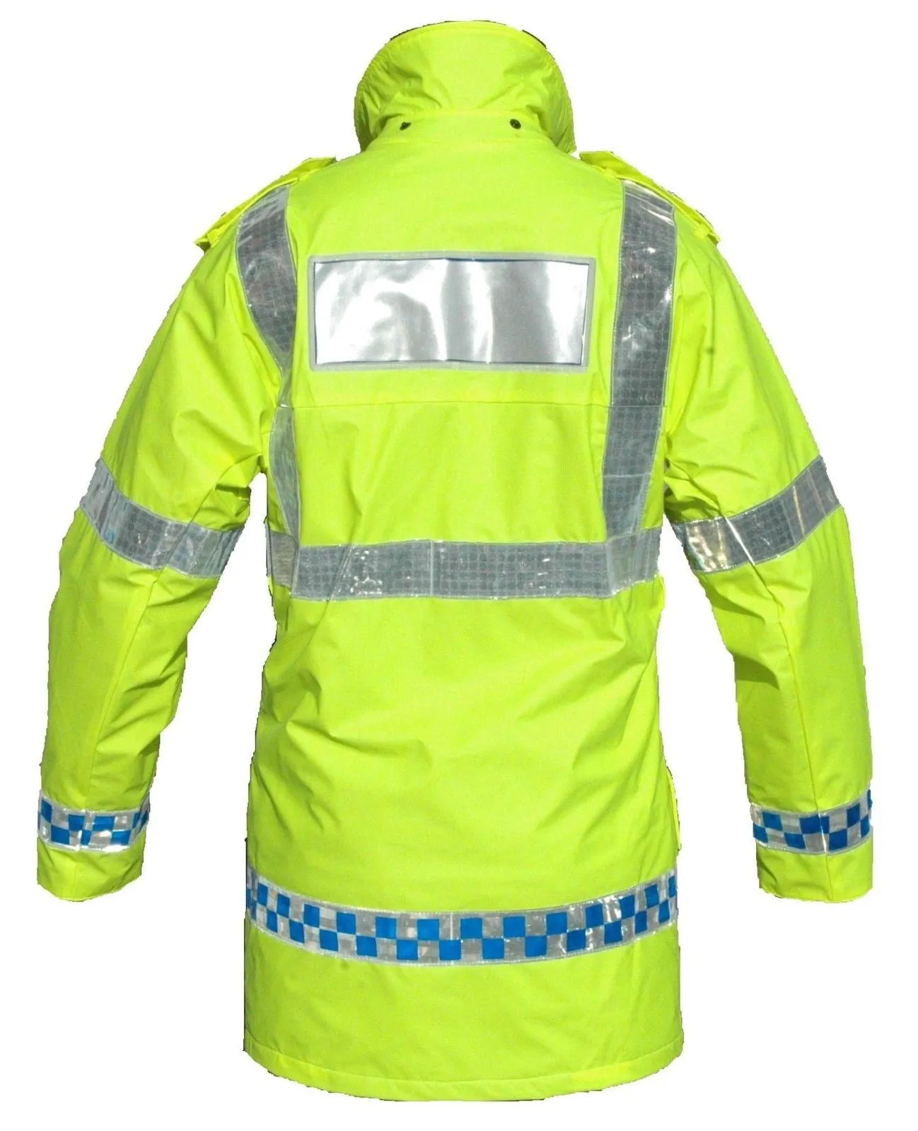 New Hi Viz Breathable Waterproof Ventflex Coat Klickfast Security