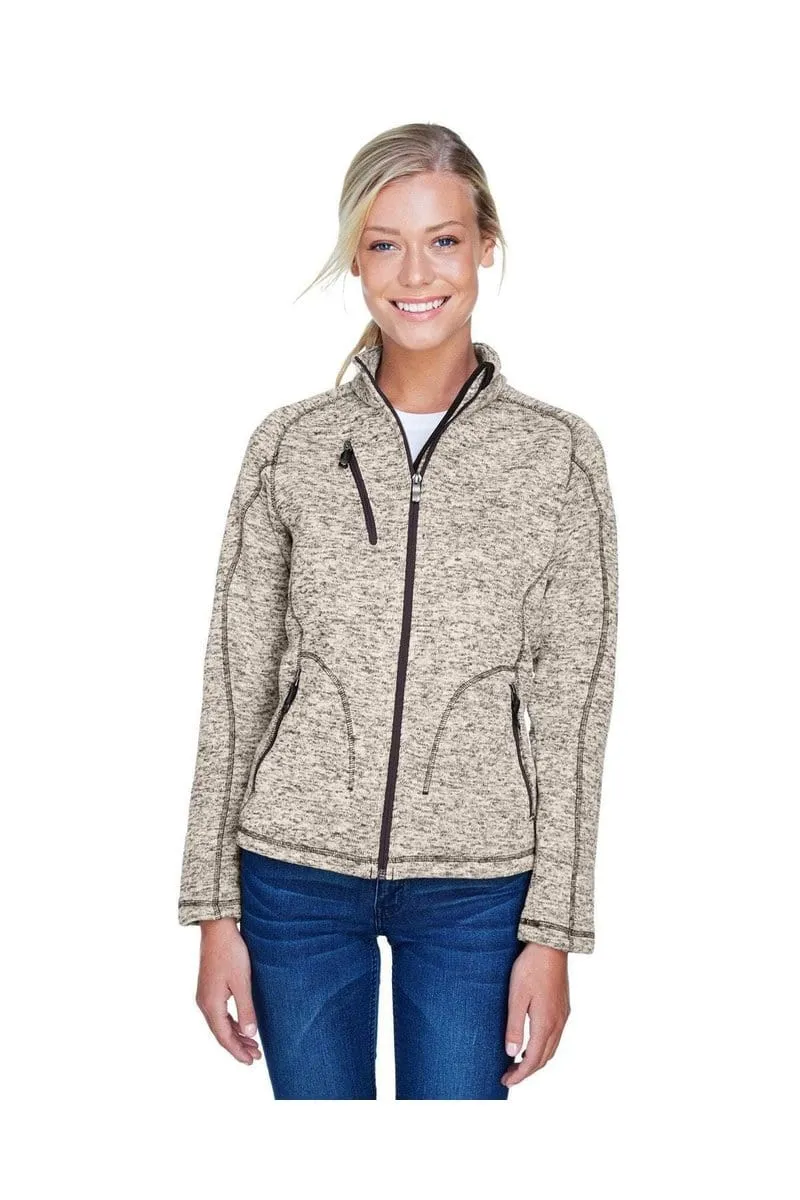 North End 78669: Ladies' Peak Sweater Fleece Jacket