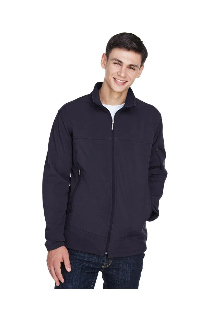 North End 88099: Men's Three-Layer Fleece Bonded Performance Soft Shell Jacket