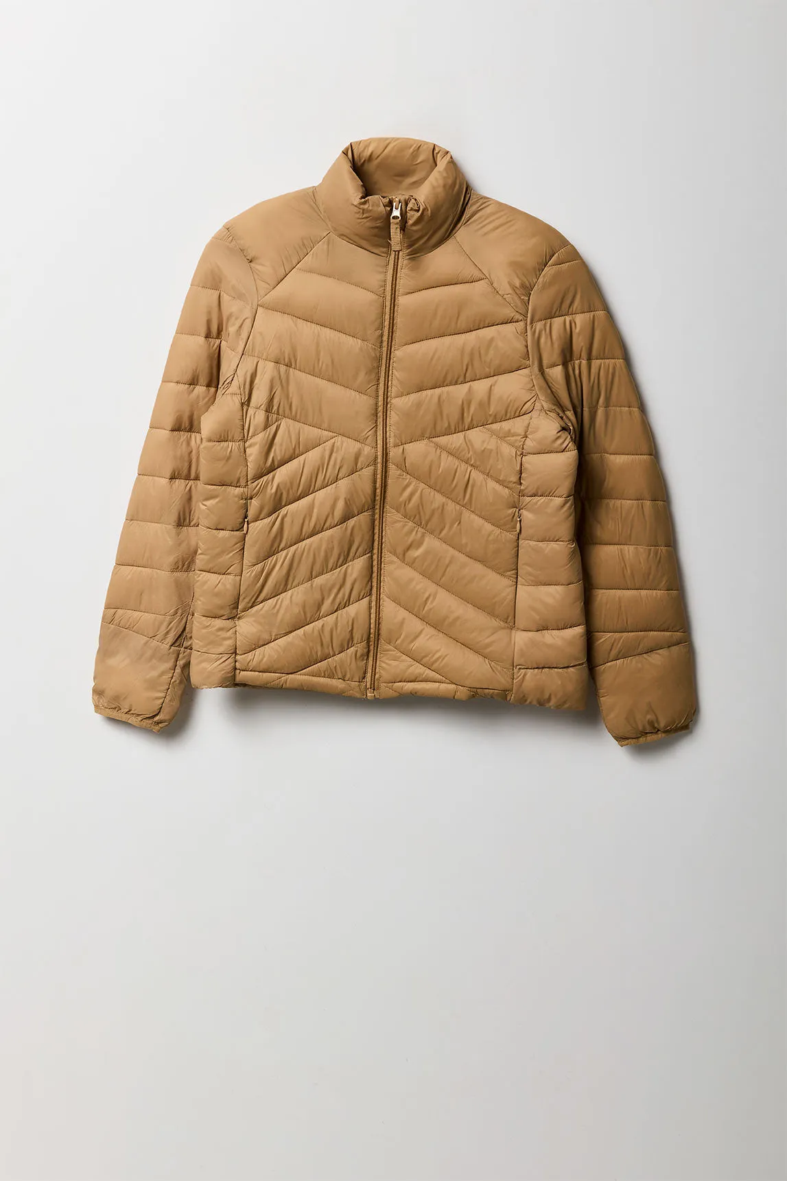 Nylon Puffer Jacket