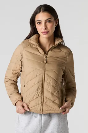 Nylon Puffer Jacket