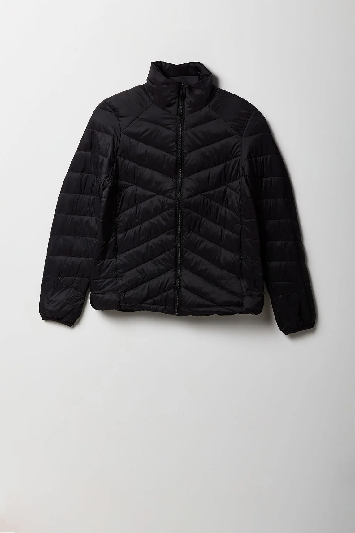 Nylon Puffer Jacket