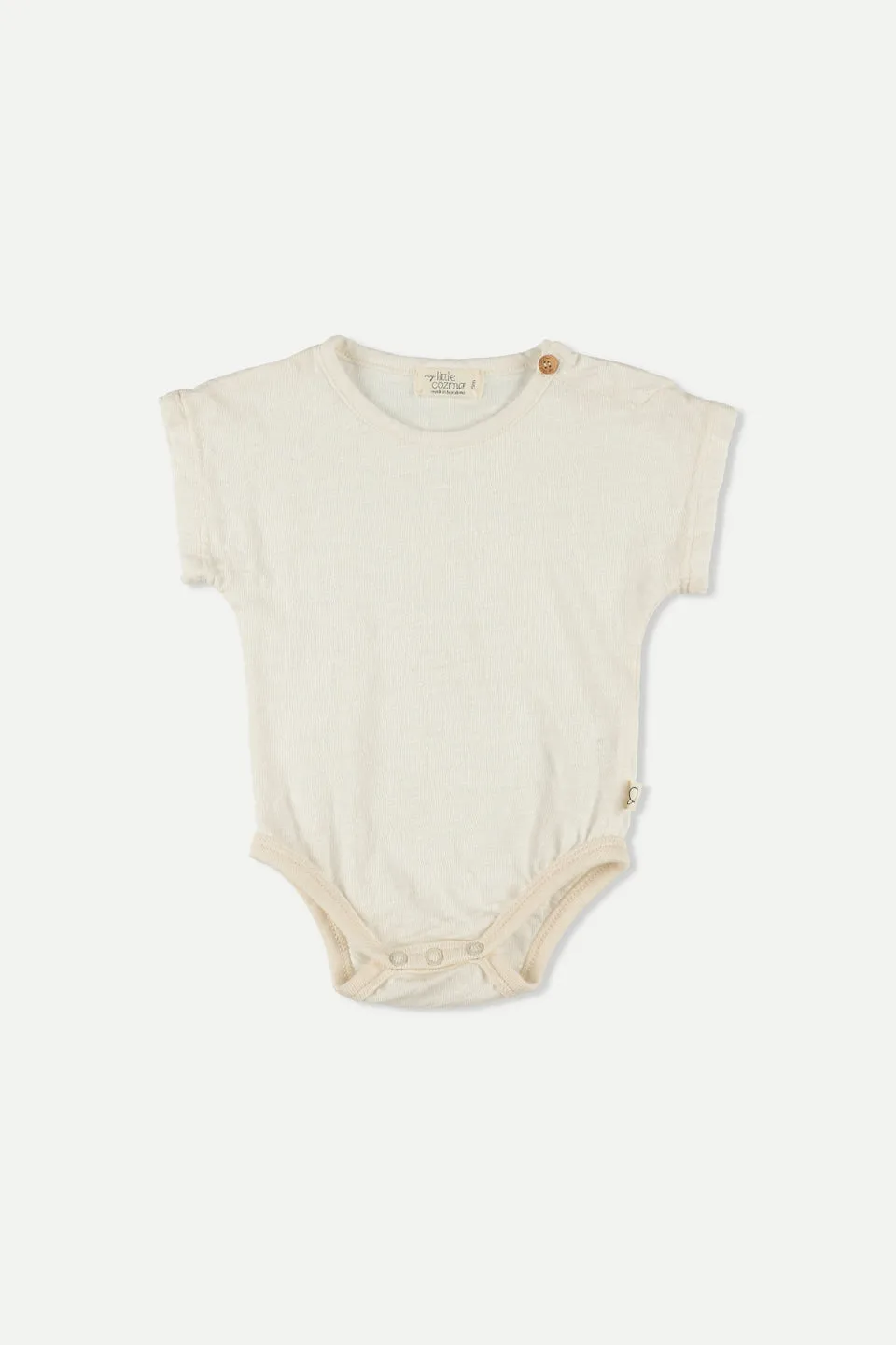 Organic Light Slub Baby Bodysuit