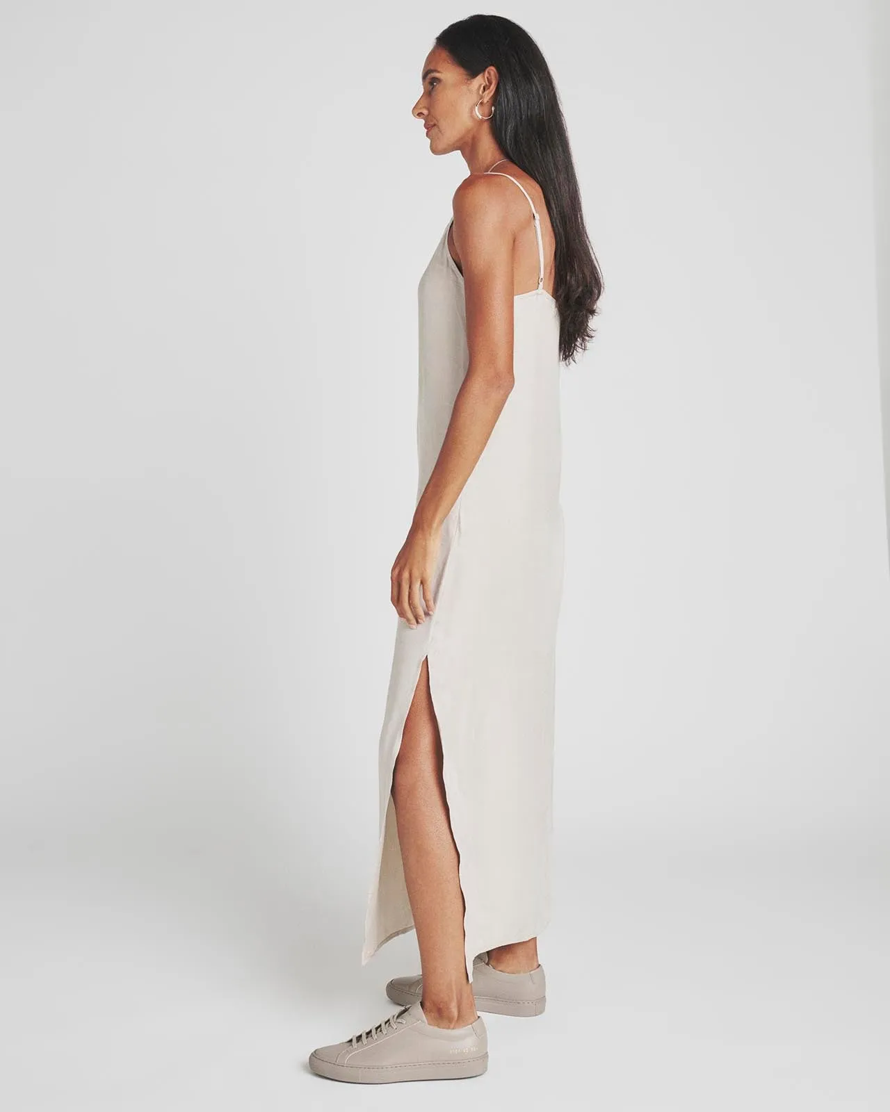 Orla Satin Midi Dress