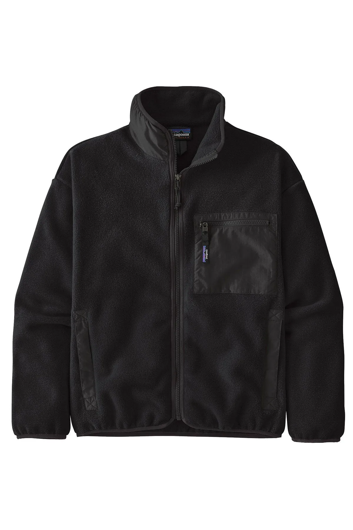 Patagonia Womens Synchilla Fleece Custom Jackets, Black