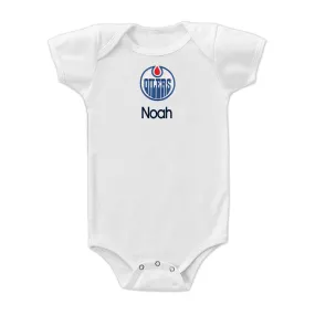 Personalized Edmonton Oilers Bodysuit