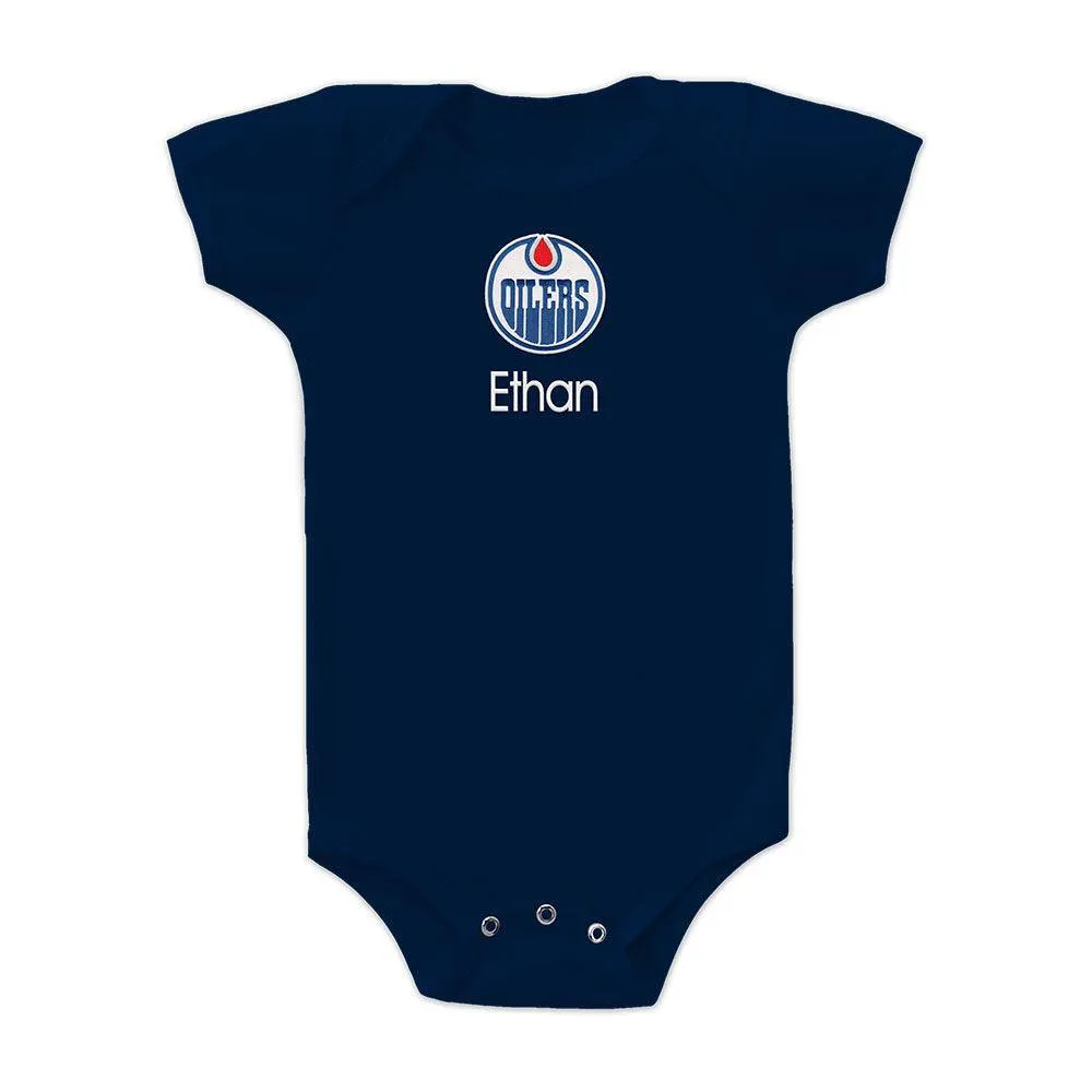 Personalized Edmonton Oilers Bodysuit