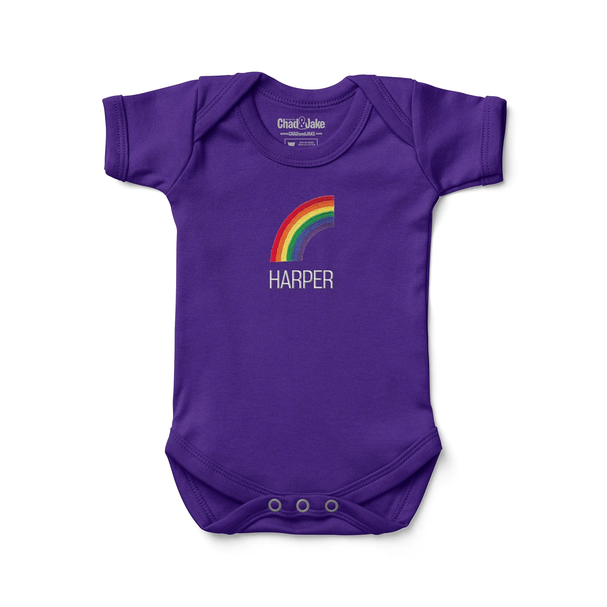 Personalized Rainbow Emoji Bodysuit