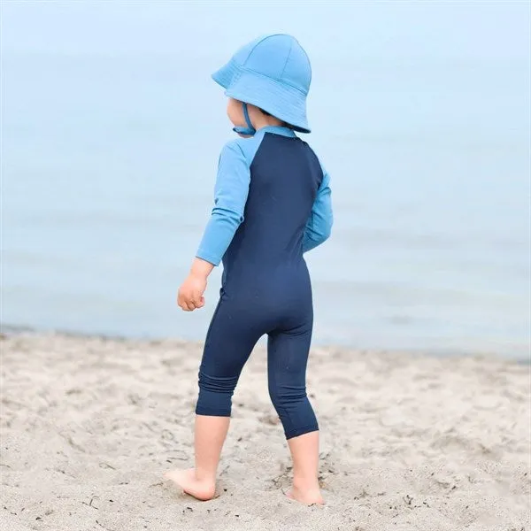 Petit Crabe Blue Multicolor Bodysuit