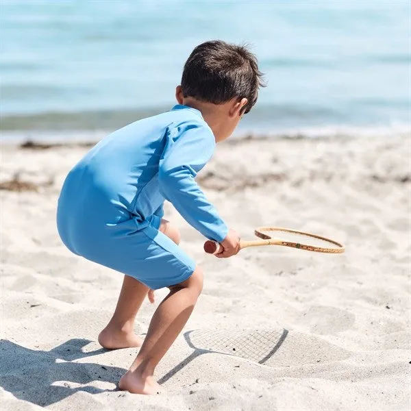 Petit Crabe Cornflower Combi Bodysuit