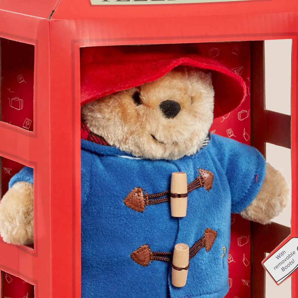 Phone Box Paddington Bear Soft Toy