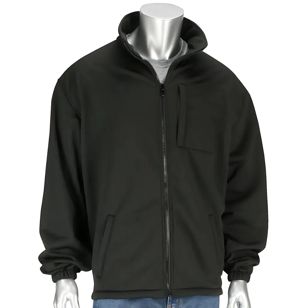 PIP 331-1772-BK/L 3-in-1 Type O Class 1 Ripstop Two-Tone Jacket with Removable Grid Fleece Inner Jacket