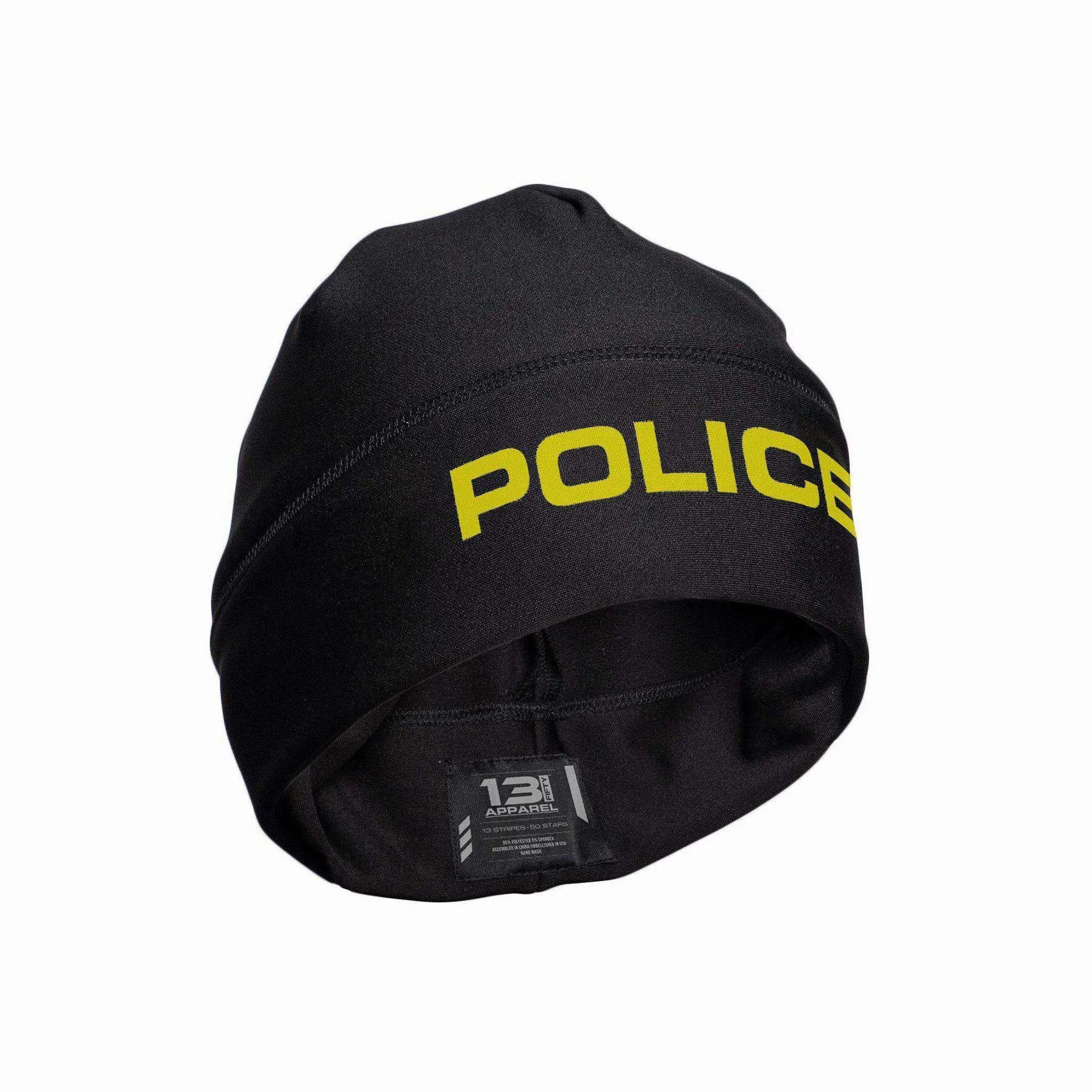 [POLICE]  Performance Beanie [BLK/GLD]