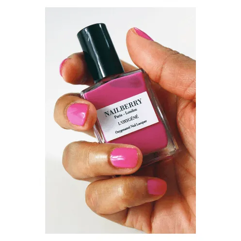 Pomegranate Juice Hot Pink Breathable Nail Polish