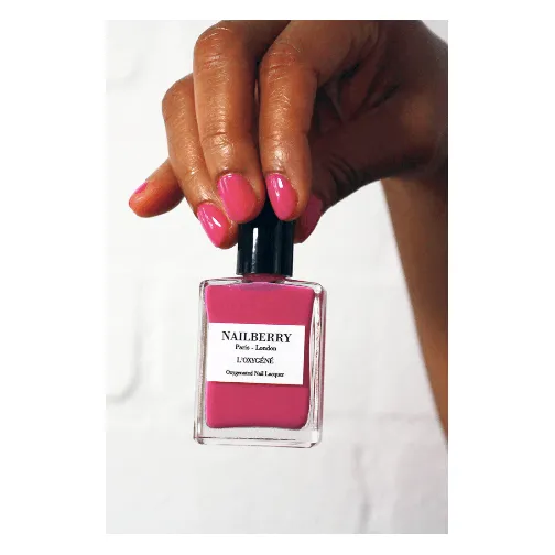 Pomegranate Juice Hot Pink Breathable Nail Polish