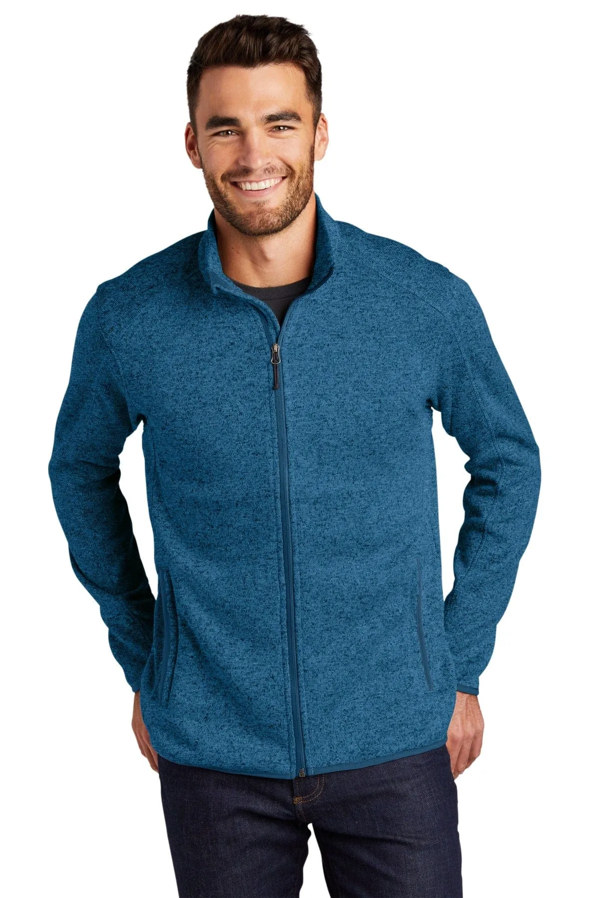 Port Authority®  Sweater Fleece Jacket. F232