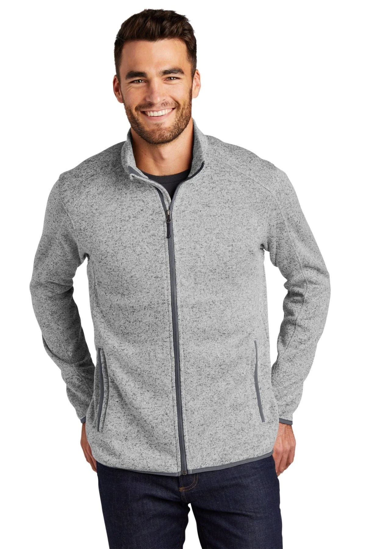 Port Authority®  Sweater Fleece Jacket. F232