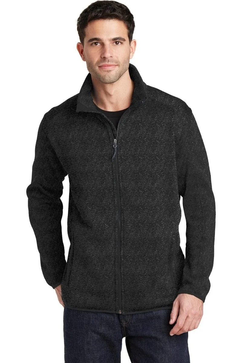 Port Authority®  Sweater Fleece Jacket. F232