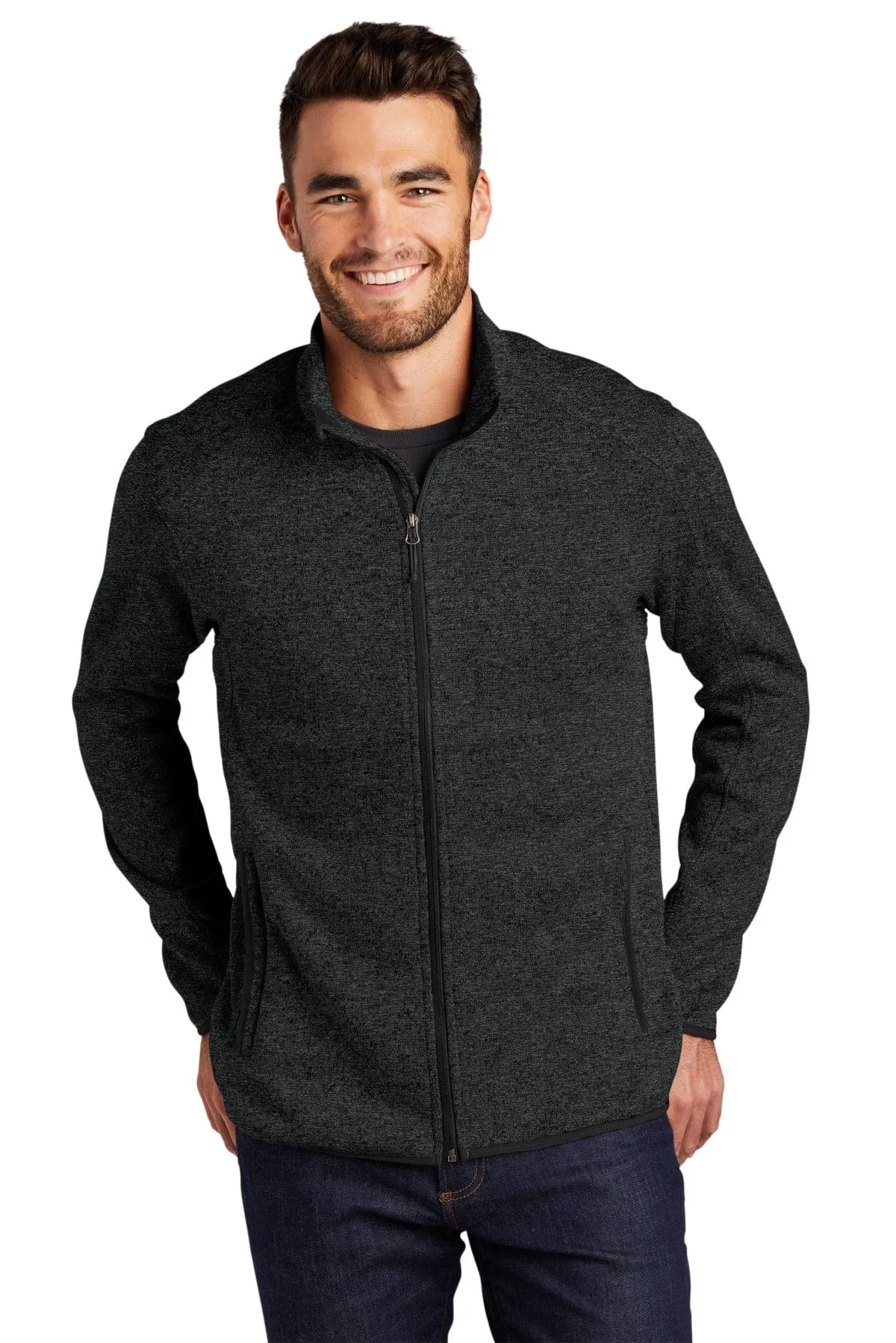 Port Authority®  Sweater Fleece Jacket. F232