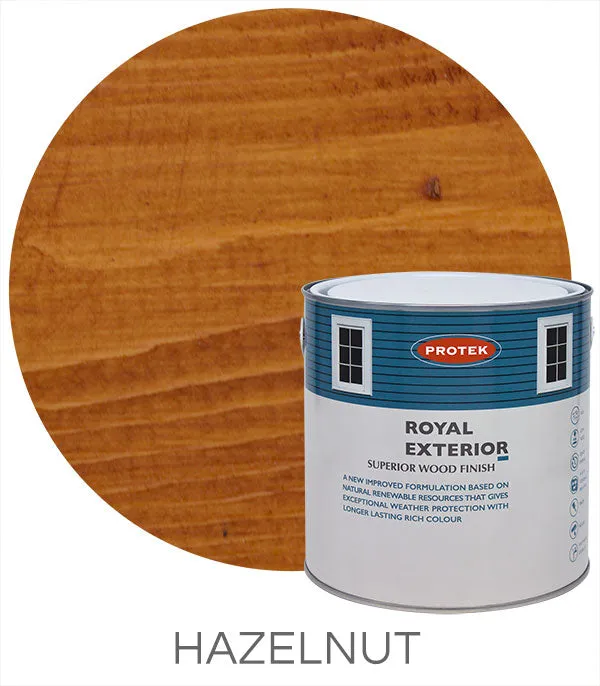 Protek Royal Exterior Wood Finish in Hazelnut