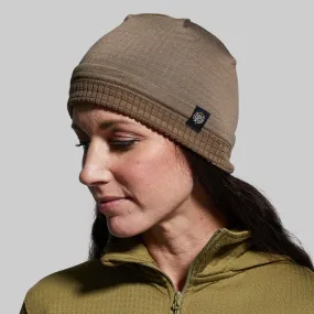 Quiver Beanie (Stone Brown)