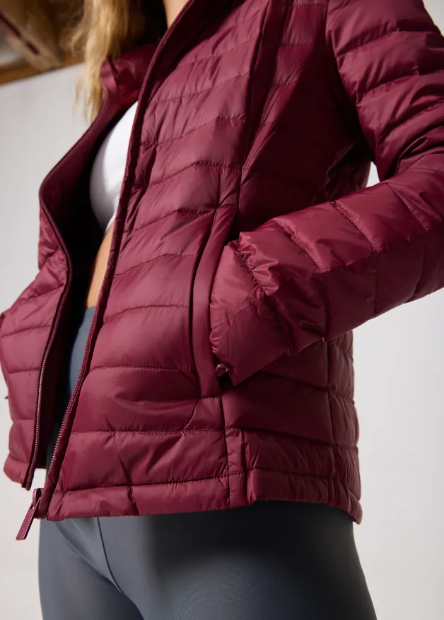 Red Wine Duck Down Jacket