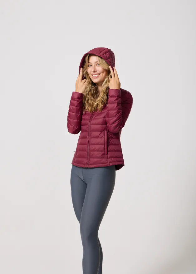 Red Wine Duck Down Jacket