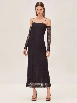 Rishell Dress Black Lace