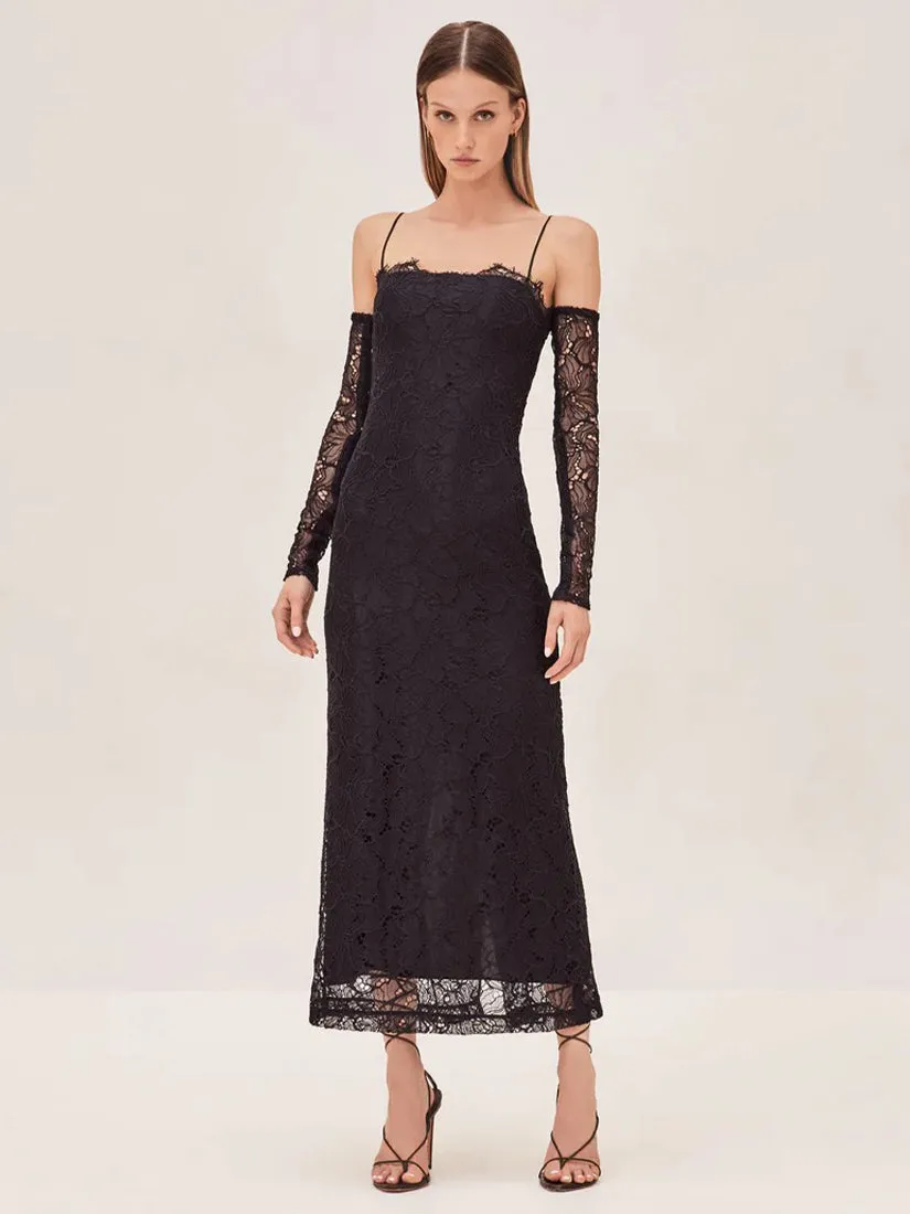 Rishell Dress Black Lace