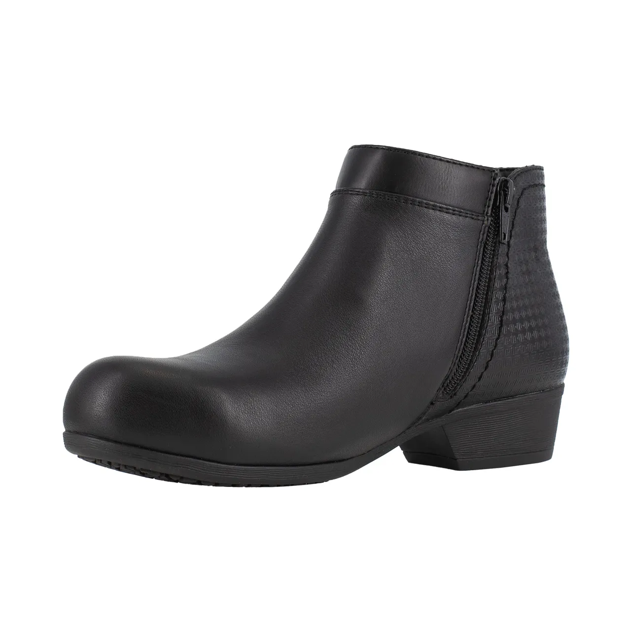 Rk751 Carly Women's Black Safety Toe Bootie