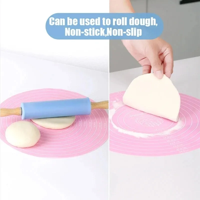 Round Silicone Baking Mat