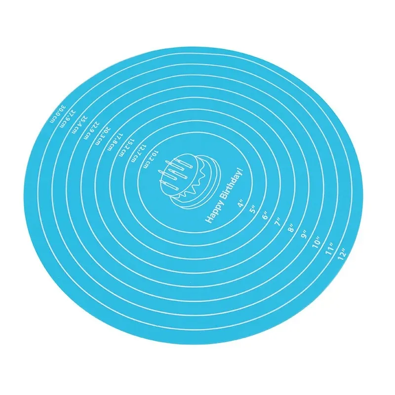 Round Silicone Baking Mat