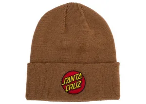 SANTA CRUZ BEANIE CLASSIC DOT BROWN SUGAR