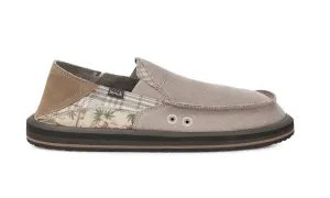 Sanuk Mens Sidewalk Surfer ST Grunge Teddy Vetiver