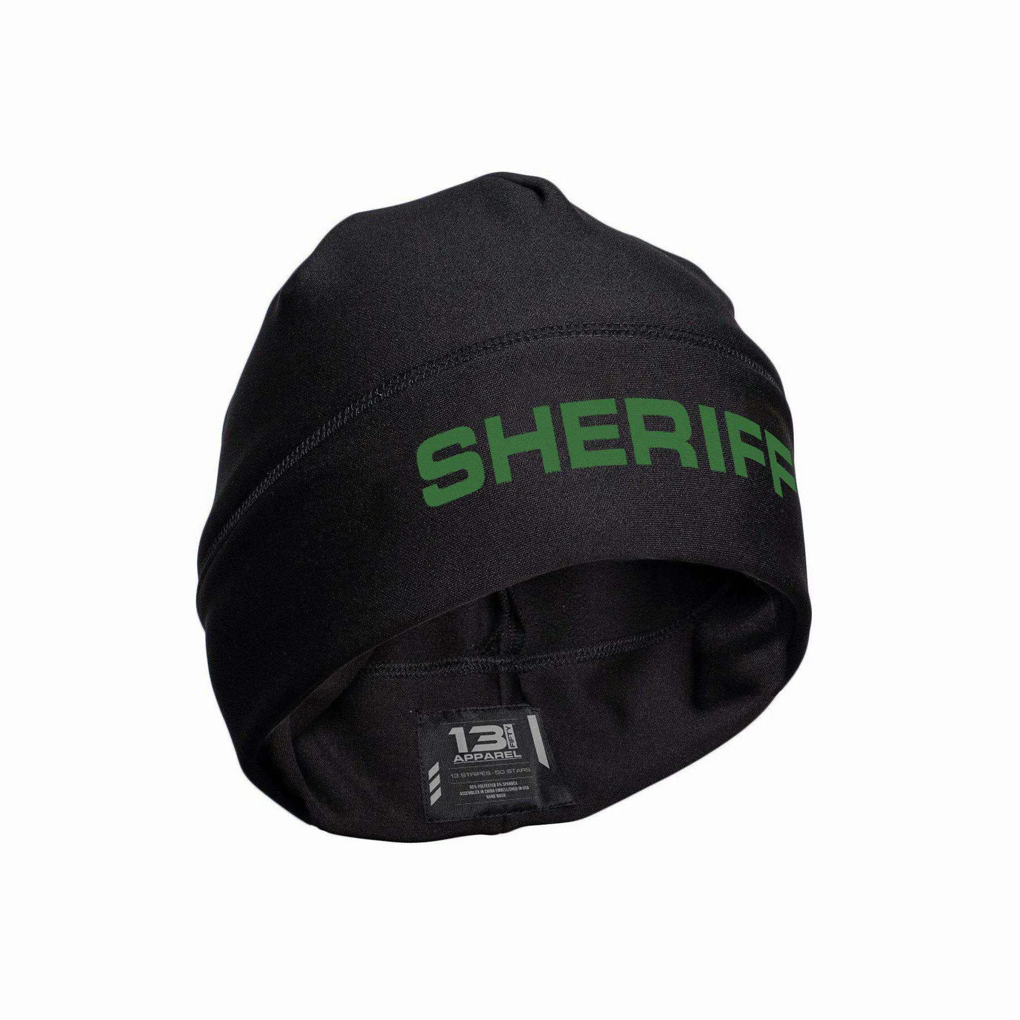 [SHERIFF] Performance Beanie [BLK/GRN]