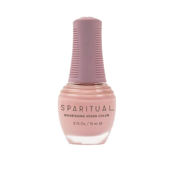 Sparitual Nourishing Lacquer Polish - Breath Of Joy - Pink Creme - 15ML