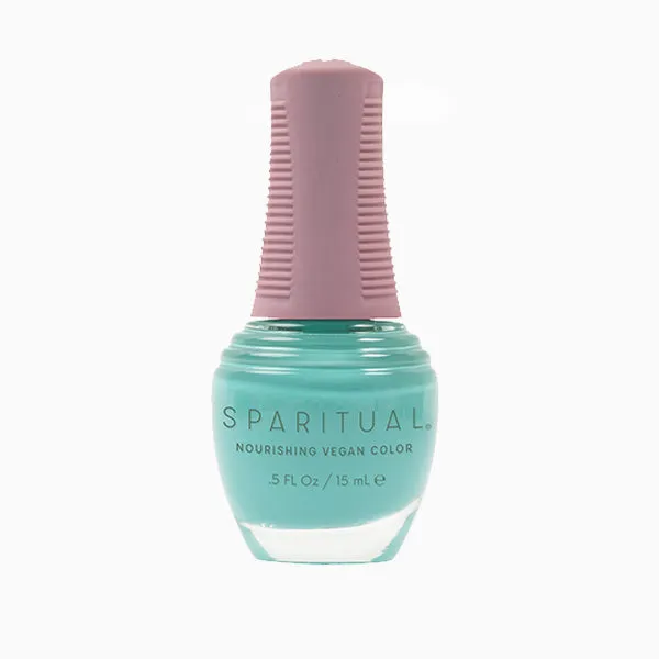 Sparitual Nourishing Lacquer Polish - Delight - Soft Mint Creme - 15ML