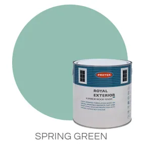 Spring Green Royal Exterior Wood Finish