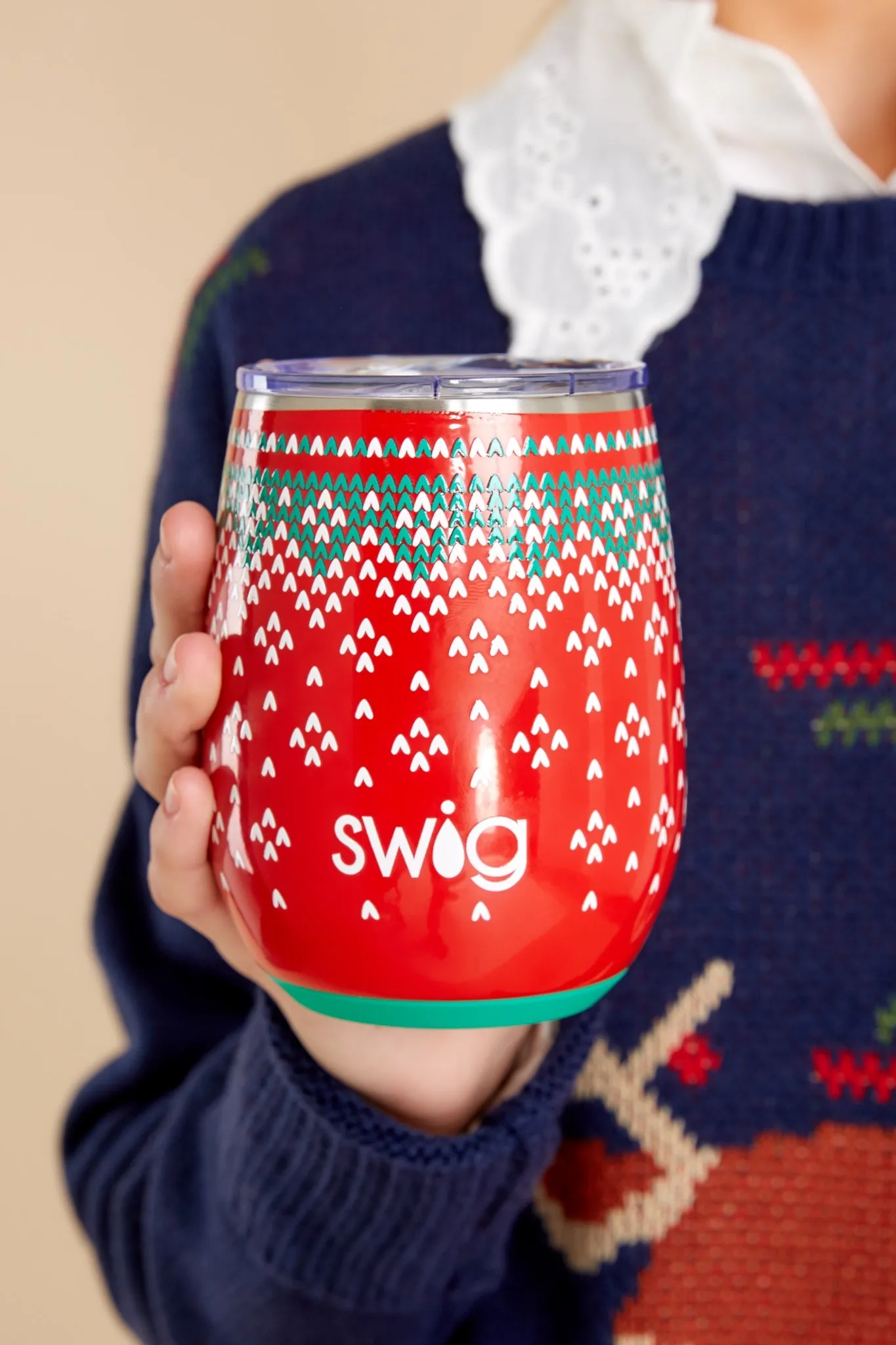 Sweater Weather Stemless Wine Cup