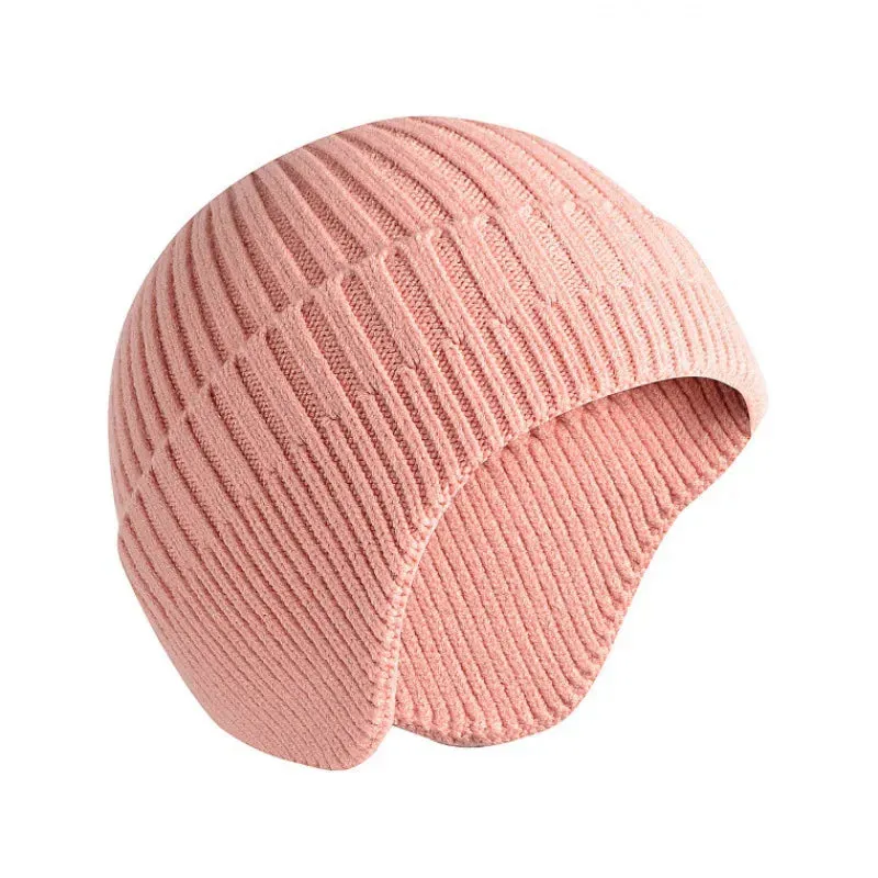 TEEK - Solid Knitted Earmuff Beanie Hat