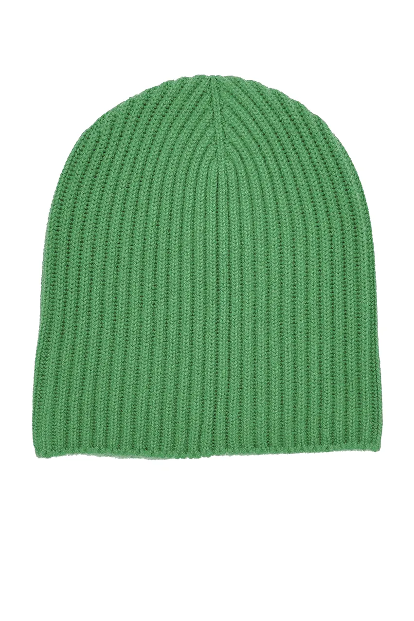 THE CLASSIC RIBBED BEANIE | Pagoda green