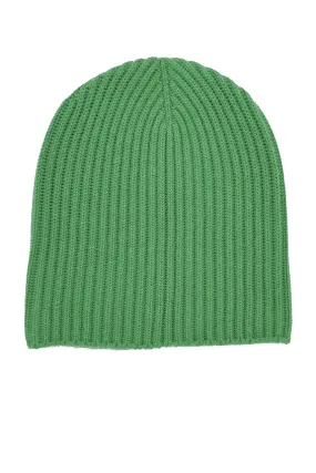 THE CLASSIC RIBBED BEANIE | Pagoda green