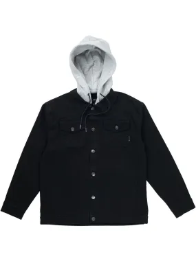 Thriller Hooded Trucker Jacket Boys - Black