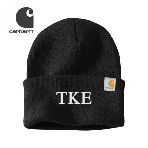 TKE Black Carhartt Beanie