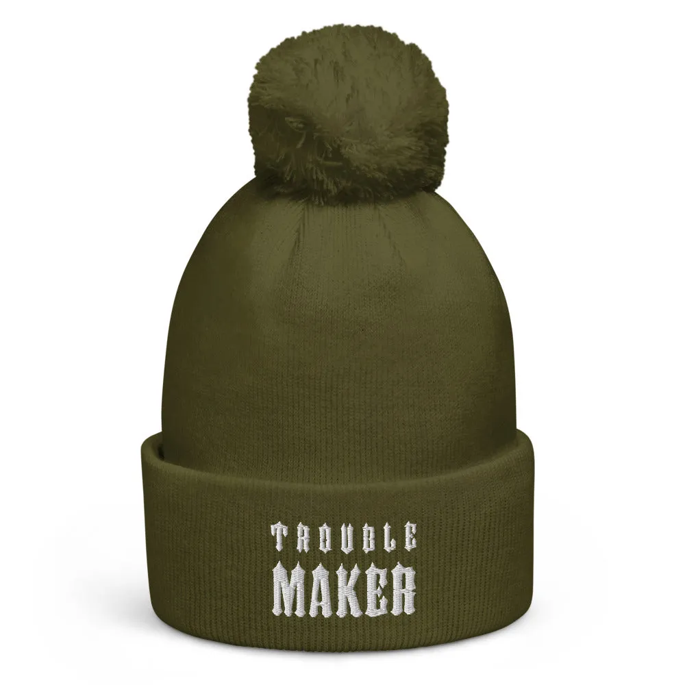 TROUBLE MAKER  POM POM BEANIE