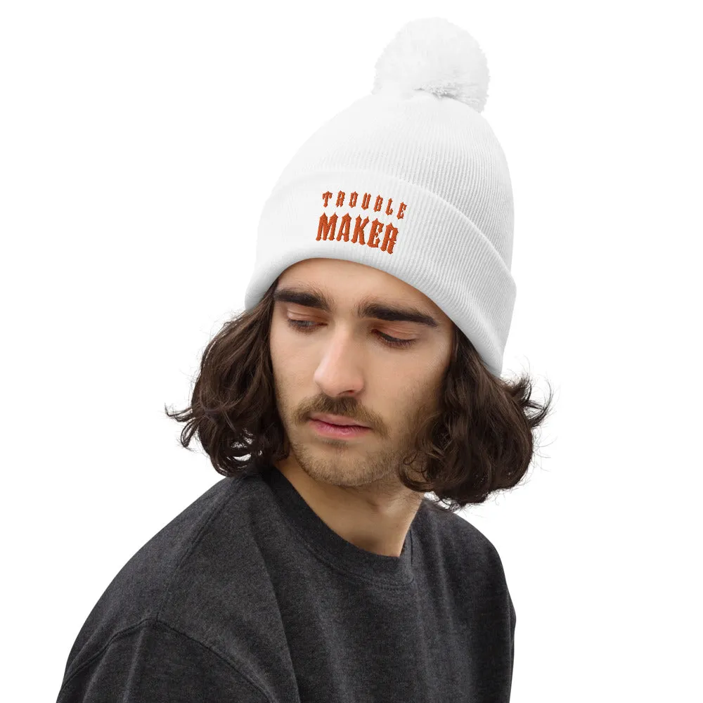 TROUBLE MAKER  POM POM BEANIE