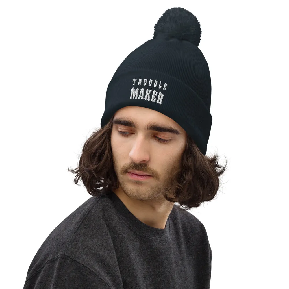 TROUBLE MAKER  POM POM BEANIE