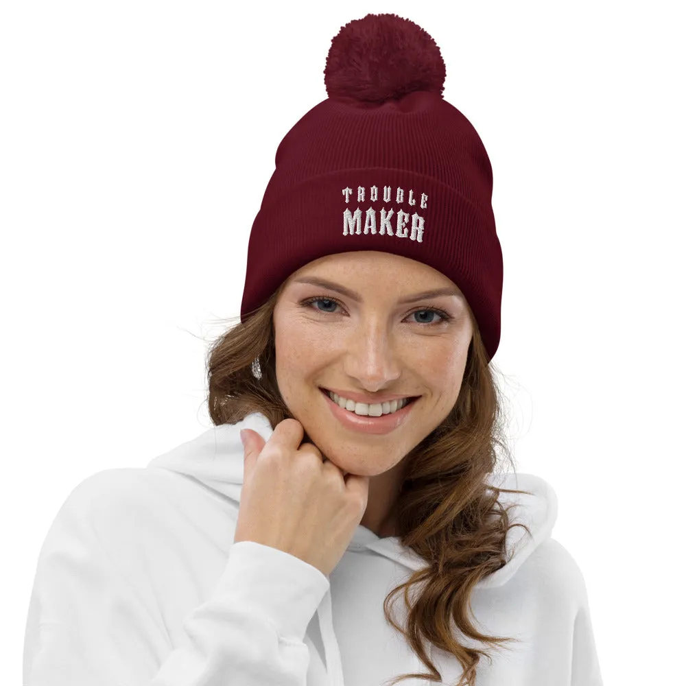 TROUBLE MAKER  POM POM BEANIE